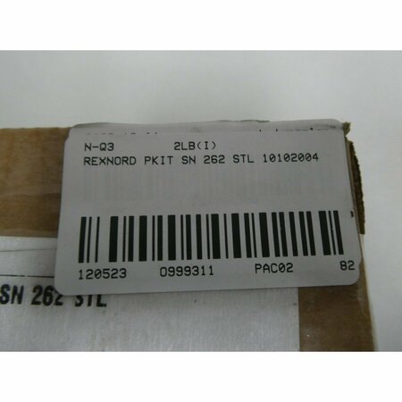 Rexnord REXNORD 416321 PKIT SN 262 STL FLEXIBLE DISC COUPLING KIT COUPLING PARTS AND ACCESSORY 416321 PKIT SN 262 STL
